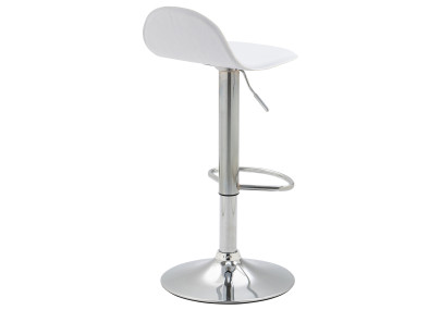Tabouret de bar blanc Lana V2 C
