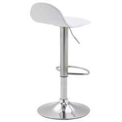 Tabouret de bar blanc Lana V2 C
