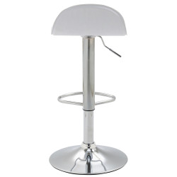 Tabouret de bar blanc Lana V2 C