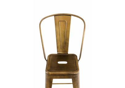 Tabouret de bar Aiden doré