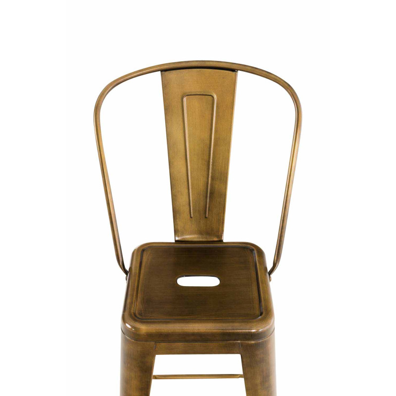 Tabouret de bar Aiden doré