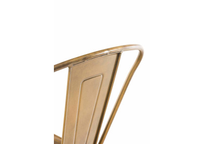 Tabouret de bar Aiden doré
