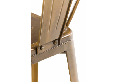 Tabouret de bar Aiden doré