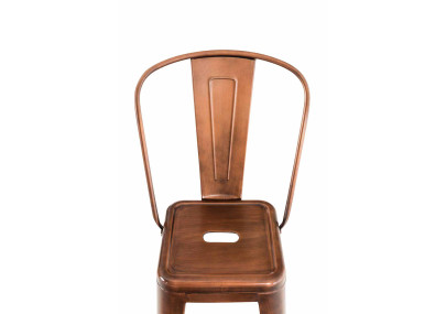 Taburete de bar de cobre Aiden