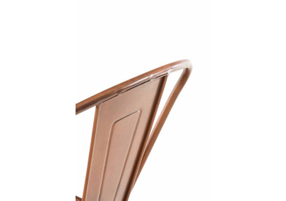 Banqueta de bar Aiden em cobre