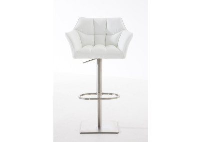 Tabouret de bar blanc Damaso E