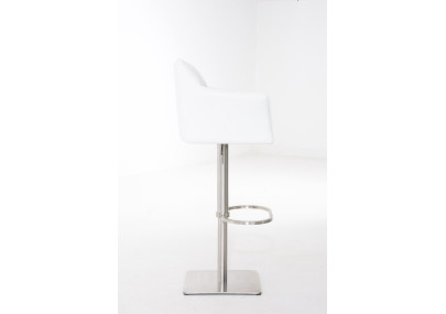 Tabouret de bar blanc Damaso E