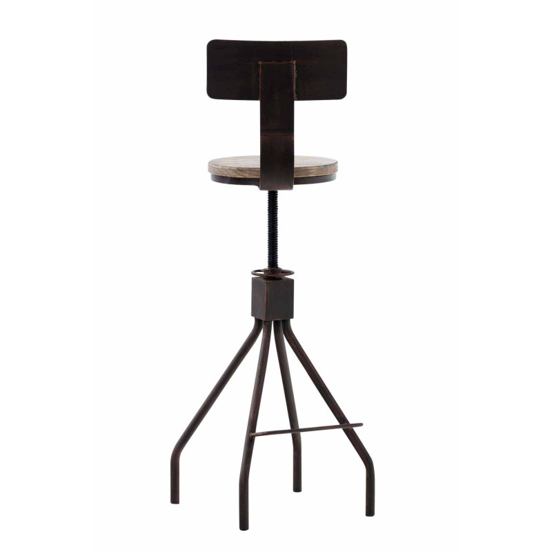 Taburete de bar de bronce Elko