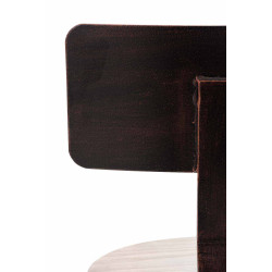 Taburete de bar de bronce Elko