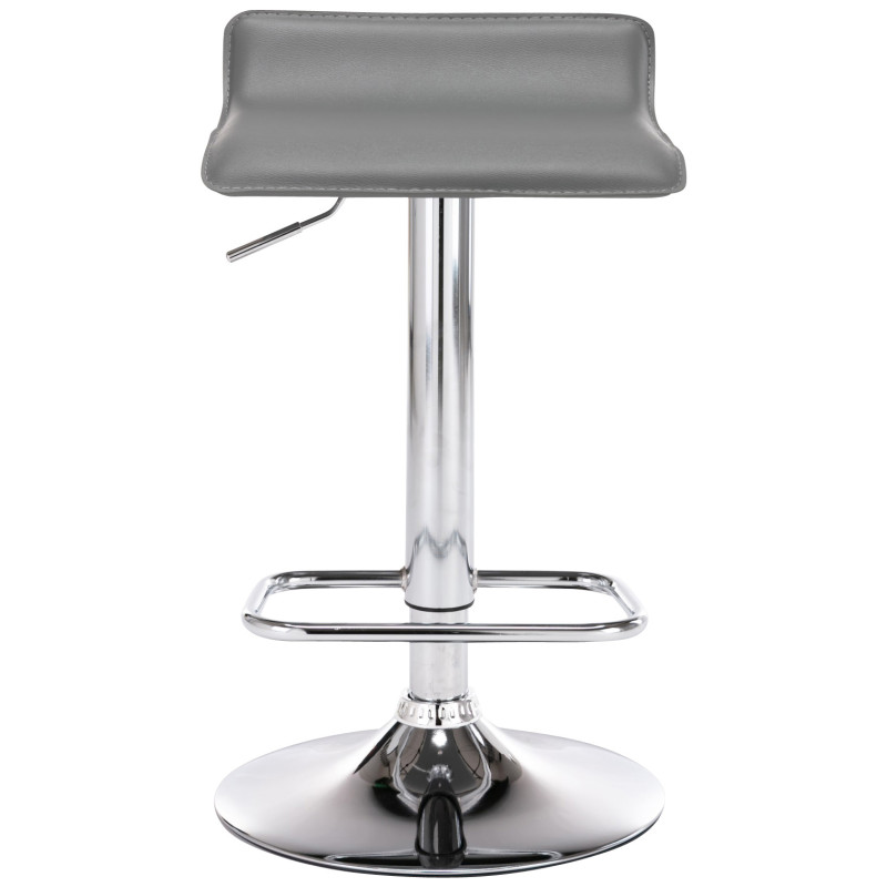 Set di 2 sgabelli da bar Dyn grigio