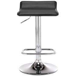 Juego de 2 taburetes de bar Dyn negros