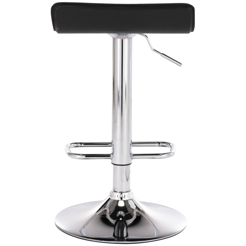 Conjunto de 2 banquetas de bar Dyn pretas