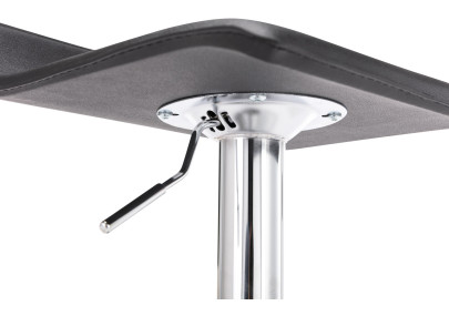 Set di 2 sgabelli da bar Dyn neri