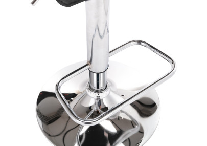 Conjunto de 2 banquetas de bar Dyn pretas