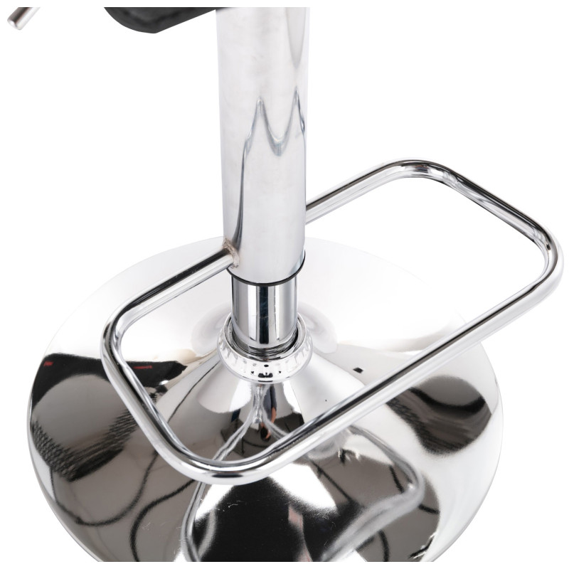 Set di 2 sgabelli da bar Dyn neri