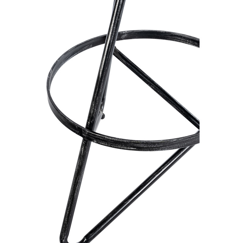 Tabouret de bar Karla argent