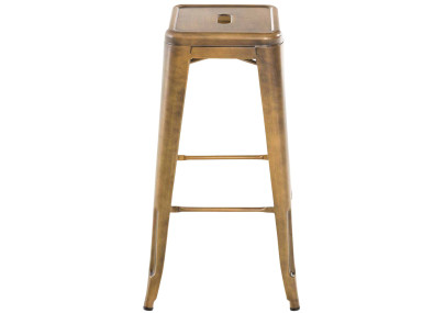 Tabouret de bar Joshua V2 doré