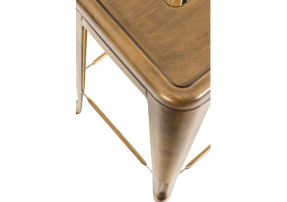 Tabouret de bar Joshua V2 doré