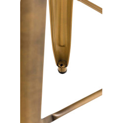 Tabouret de bar Joshua V2 doré