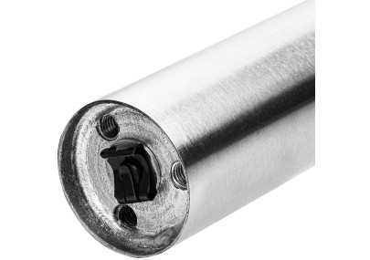 Sgabello da bar con alzata a gas Panama, Limon, Damaso in acciaio inox