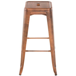Sgabello da bar in rame Joshua V2