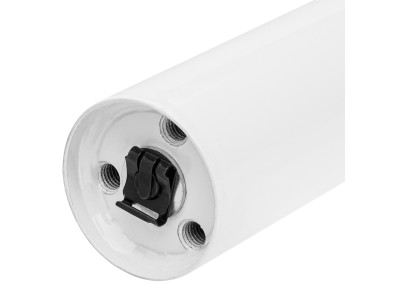 Tabouret de bar à vérin à gaz Panama, Limon, Damaso blanc