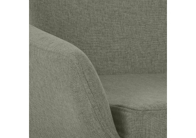 Set di 2 sgabelli da bar Grant, tessuto grigio chiaro