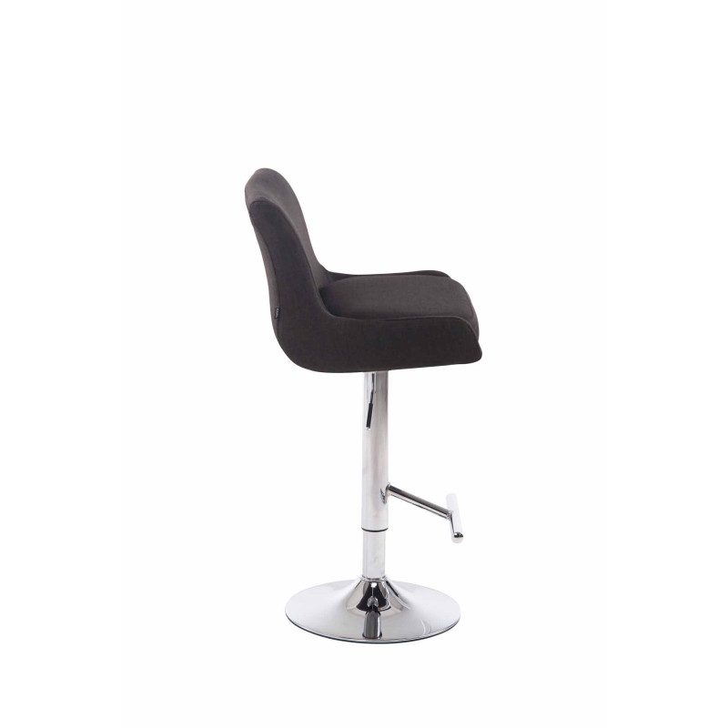 Tabouret de bar Club en tissu C gris foncé