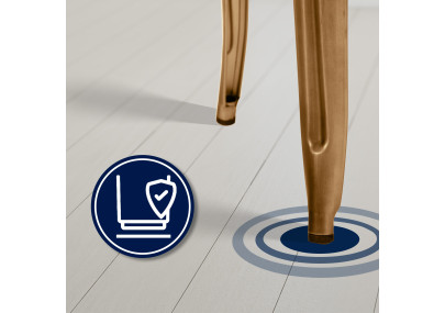 Ensemble de 2 tabourets de bar Joshua dorés