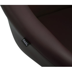 Set di 2 sgabelli da bar Miami V2 in similpelle C marrone