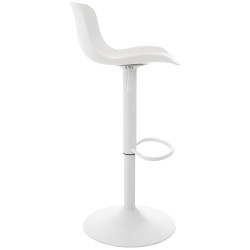 Tabouret de bar blanc Almada