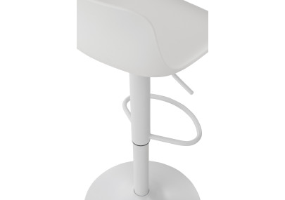 Tabouret de bar blanc Almada