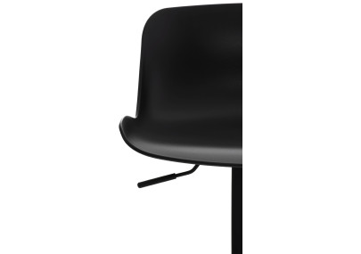 Tabouret de bar noir Almada