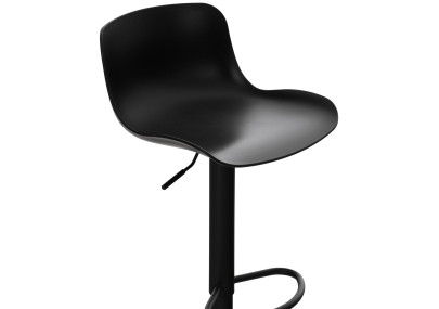 Taburete de bar negro Almada