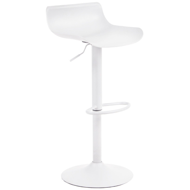 Tabouret de bar blanc Aveiro