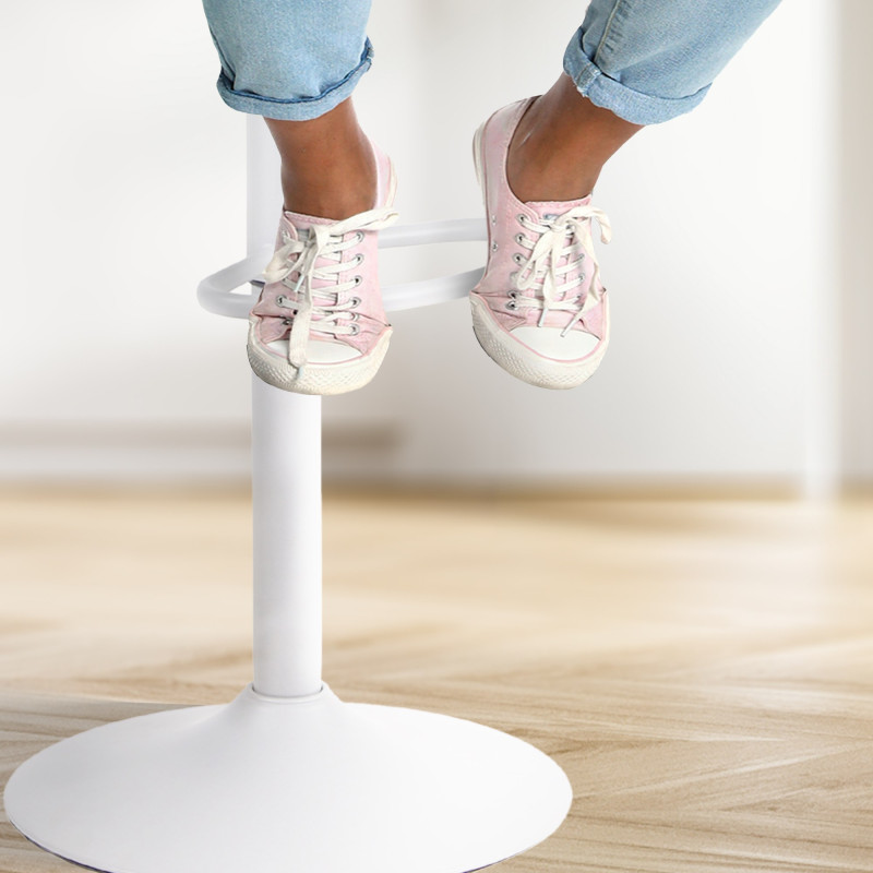 Banqueta de bar branca Aveiro