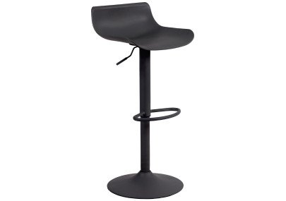 Tabouret de bar noir Aveiro