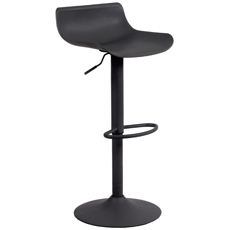 Tabouret de bar noir Aveiro