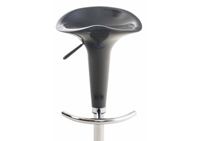 Juego de 2 taburetes de bar color gris silla de montar