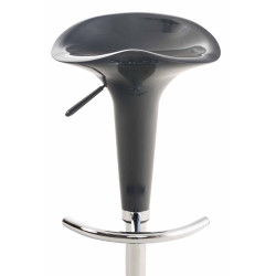 Set di 2 sgabelli da bar Saddle grigio