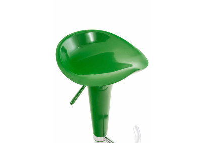 Set di 2 sgabelli da bar Saddle verde