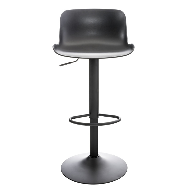 Conjunto de 2 banquetas de bar Almada, pretas