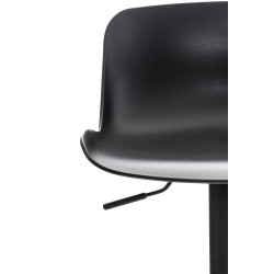 Ensemble de 2 tabourets de bar Almada noir