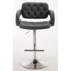 Set di 2 sgabelli da bar Dublin C, grigi