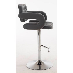 Juego de 2 taburetes de bar Dublin C, grises