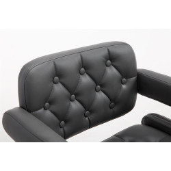 Conjunto de 2 banquetas de bar Dublin C, cinza