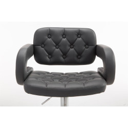 Ensemble de 2 tabourets de bar Dublin C gris