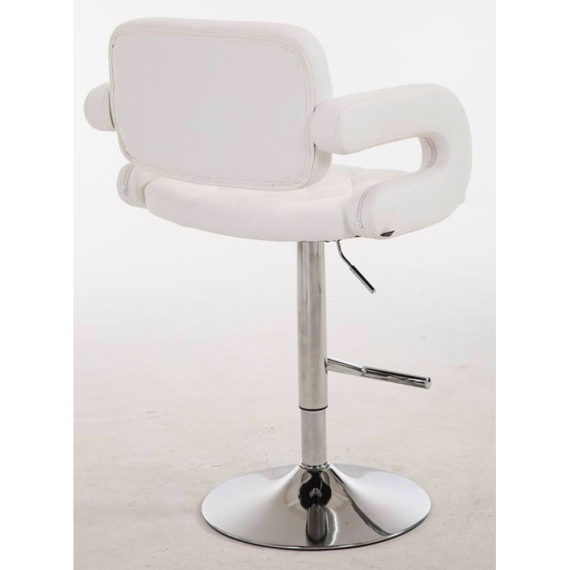 Ensemble de 2 tabourets de bar Dublin C blanc