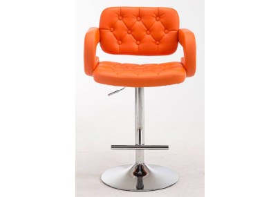 Conjunto de 2 banquetas de bar Dublin C, laranja