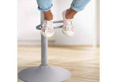 Tabouret de bar gris Aveiro